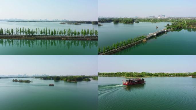 武汉东湖绿道航拍