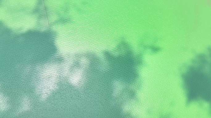 4K航拍云南昆明碧绿的滇池水