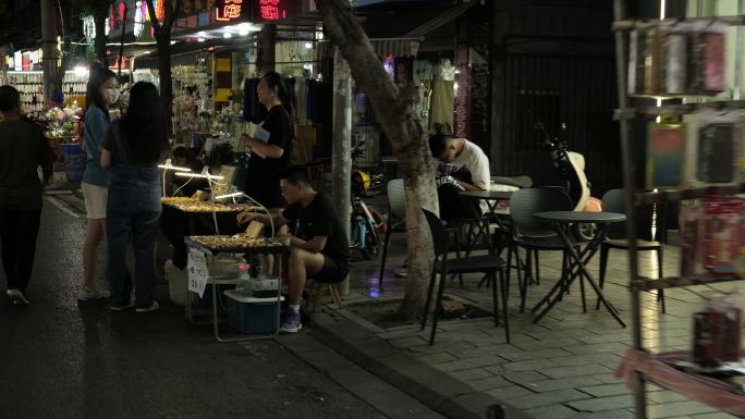 四川德阳广汉市百伦夜市