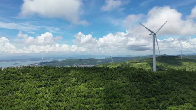 玉环石峰山航拍