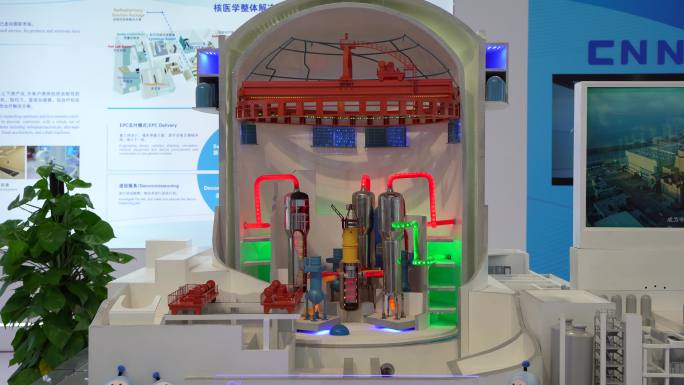 华龙一号核反应堆工作演示模型