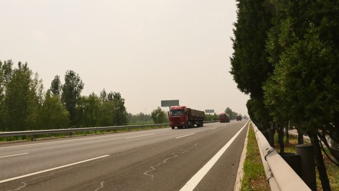 高速路车流素材 高速公路车流延时