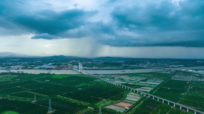 气象奇观 雨幡