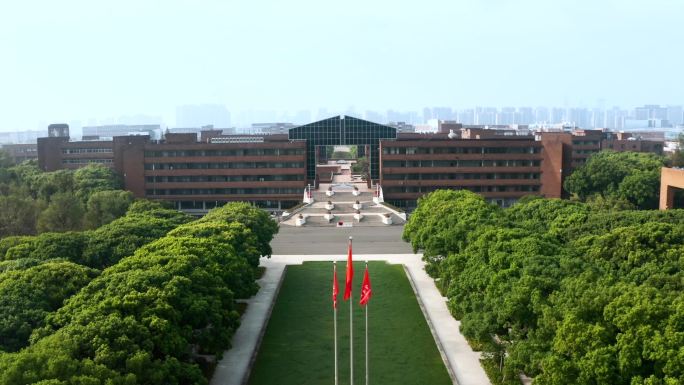 宁波大学外景航拍