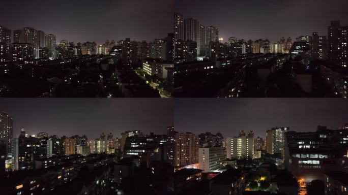 徐汇区夜景航拍