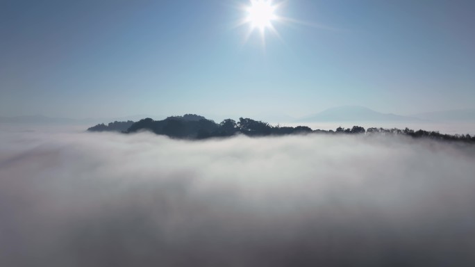 【5K】景迈山茶山日出云海航拍（二）