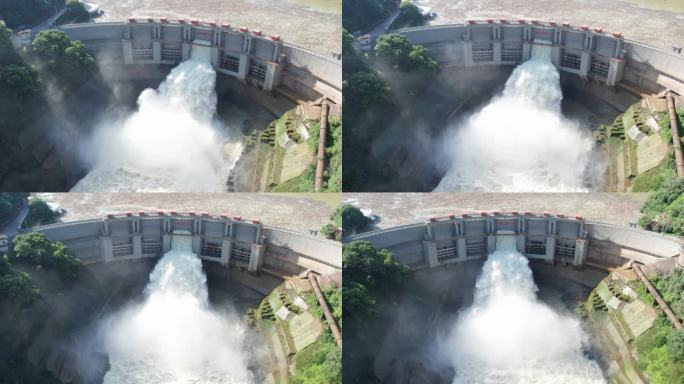 湖南郴州欧阳海大坝航拍