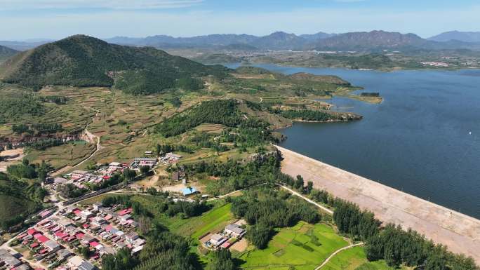 秦皇岛 洋河水库 野鸡山 湖泊 水库