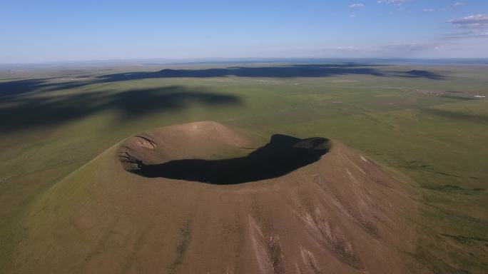 火山航拍