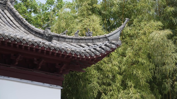 中国传统建筑飞檐翘角屋檐