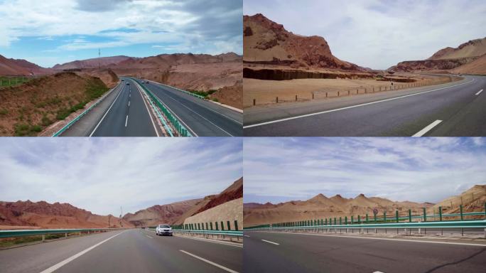 吐鲁番高速风景