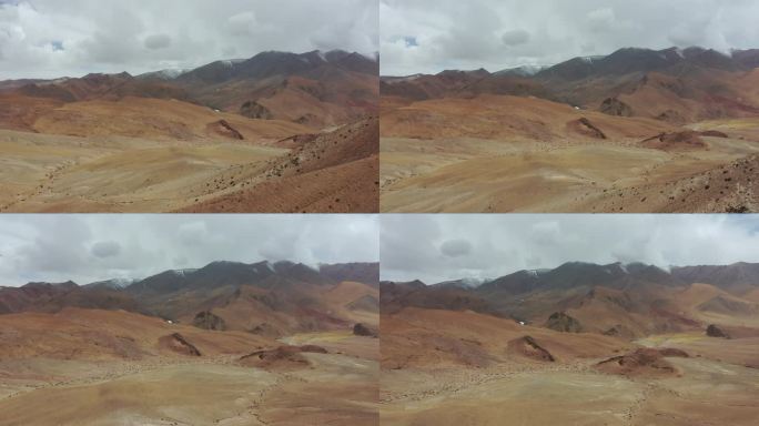 西藏阿里高原高山视频