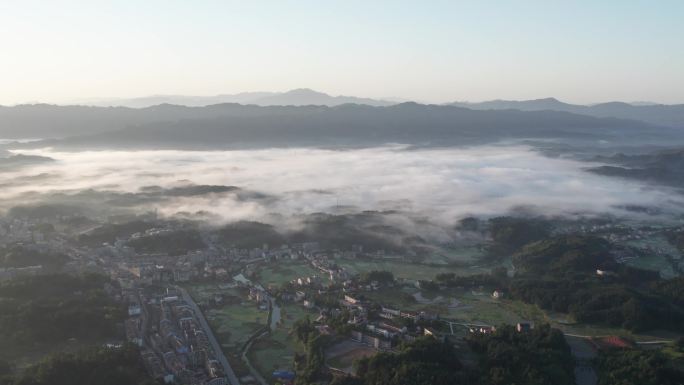 湖南娄底新化紫鹊界梯田航拍