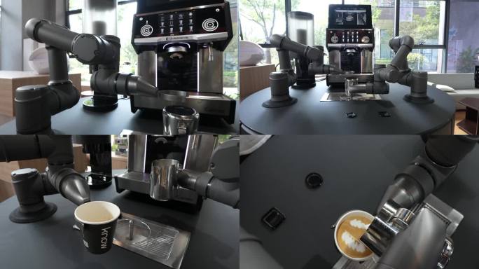 全自动咖啡机制作咖啡