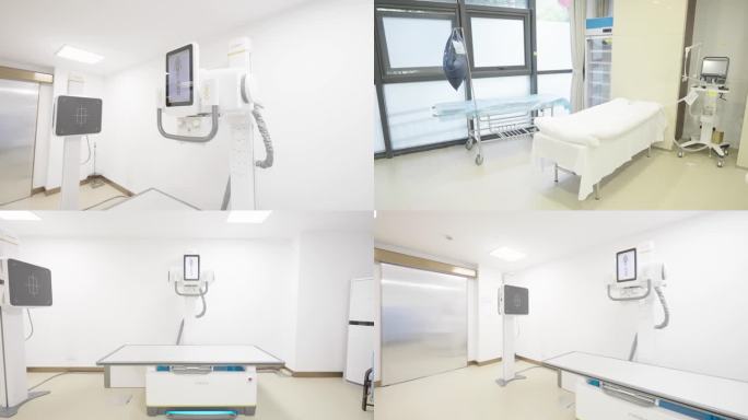 【4K 原创】医院里的病房及仪器展示