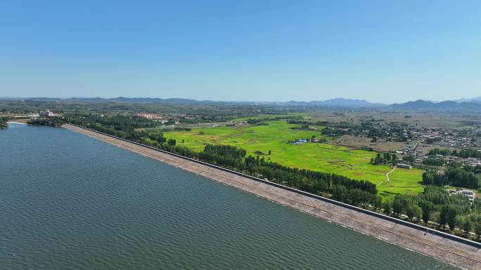 秦皇岛 洋河水库 野鸡山 湖泊 水库