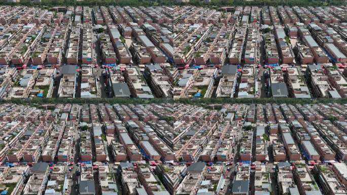 城中村改造市井生活城市发展建设人口密集地