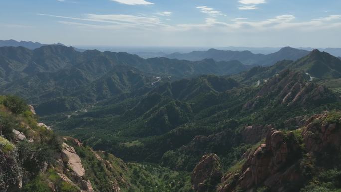 秦皇岛 兔耳山 栈道 群山 高山