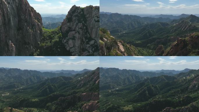 秦皇岛 兔耳山 栈道 群山 高山