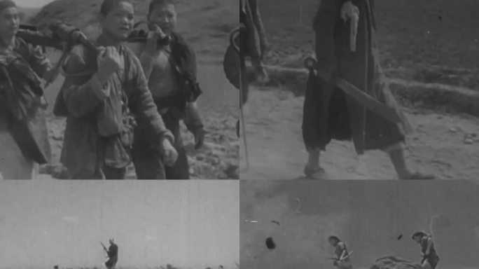 抗日游击队历史影像