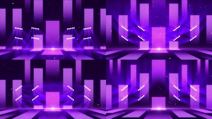 音乐-节奏-紫红色 舞台背景