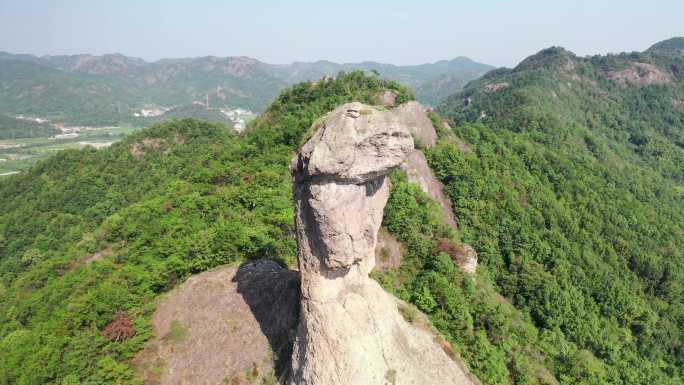 温岭石夫人峰航拍素材