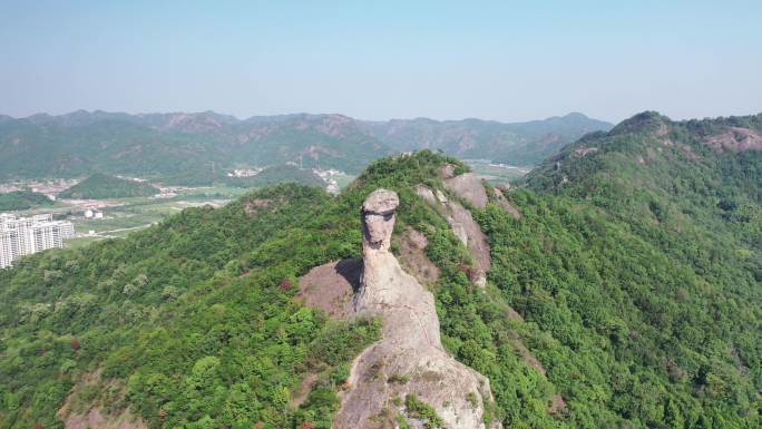 温岭石夫人峰航拍素材