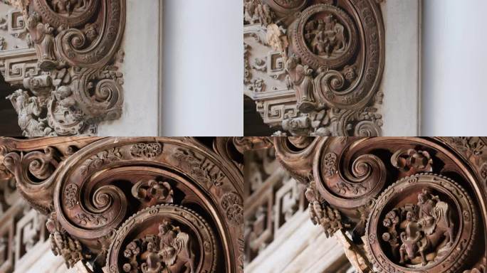 木雕 非物质文化遗产 徽派建筑