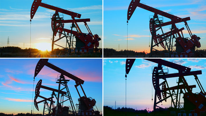 石油开采能源开采石油能源油田石油磕头机