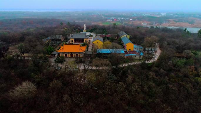 安徽滁州天长龙隐寺 寺院寺庙 红杉林景区