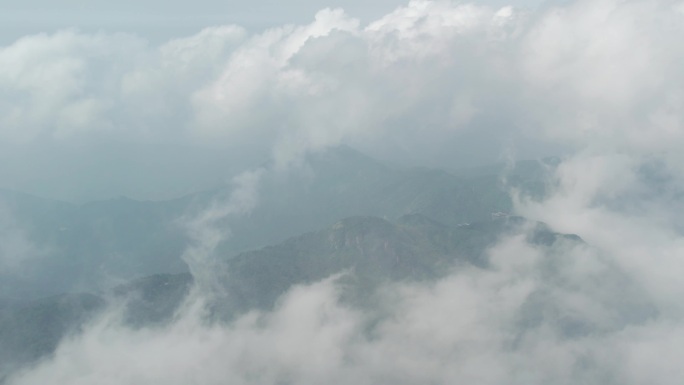 湖南衡阳南岳衡山航拍