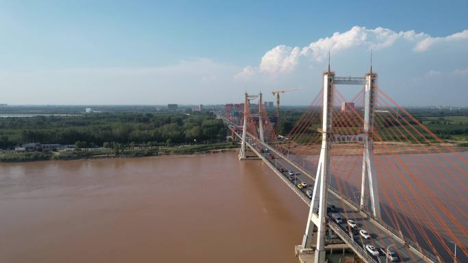 黄河大桥航拍1