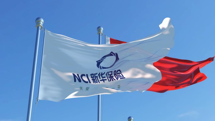新华人寿保险股份有限公司旗帜
