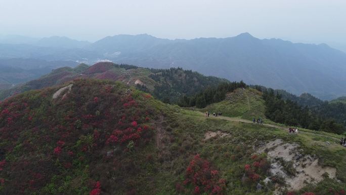 湖南衡阳常宁天堂山航拍