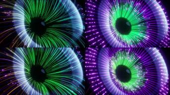 眼睛闪光视频素材下载, 眼睛闪光ae模板下载_光厂(vj师网)