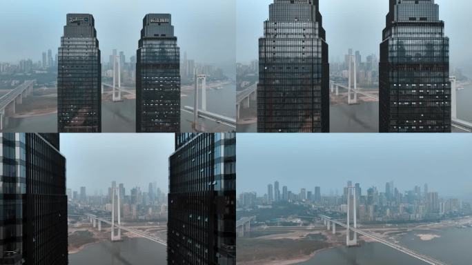 重庆南纪门长江大桥航拍3