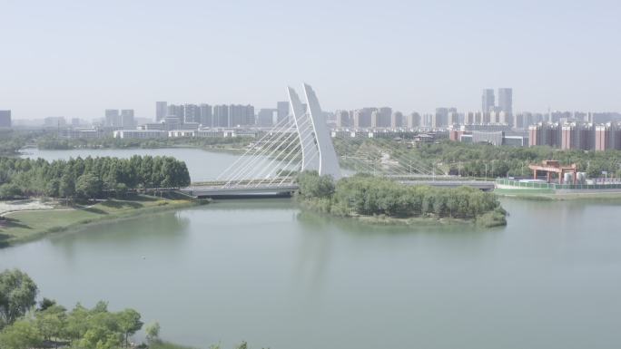 郑州龙子湖湖心桥