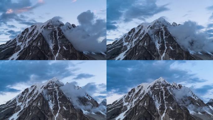 甘孜雅拉雪山4k延时