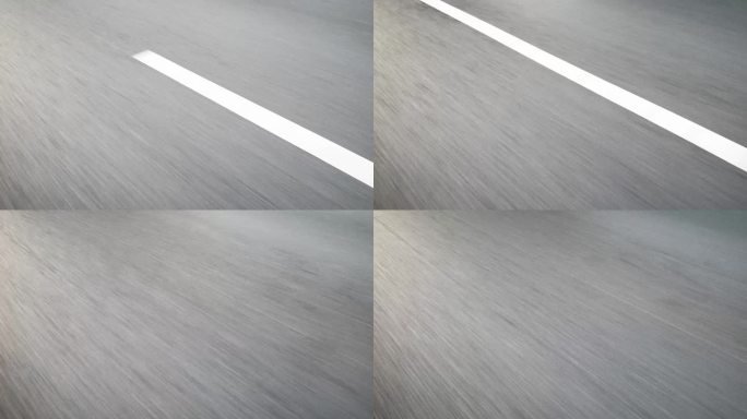 速度感，公路开车赛车摩托车快速感4k素材