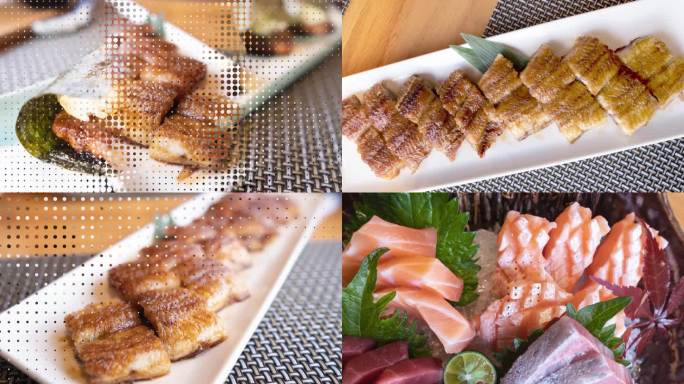 日式料理刺身海鲜美食