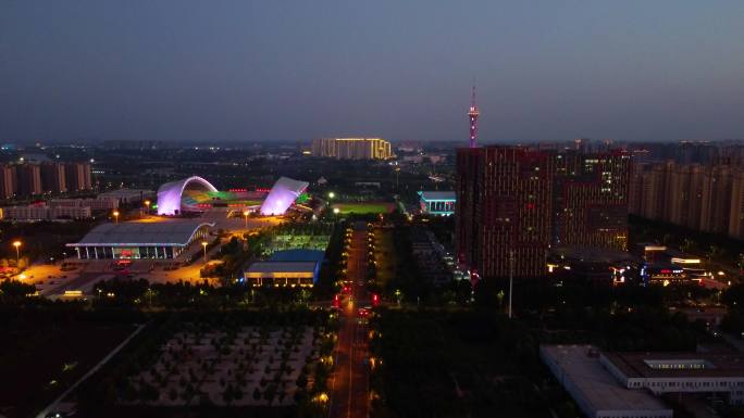 周口市 体育中心 周口大道 三川明珠塔