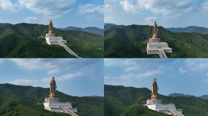 航拍平顶山 中原大佛