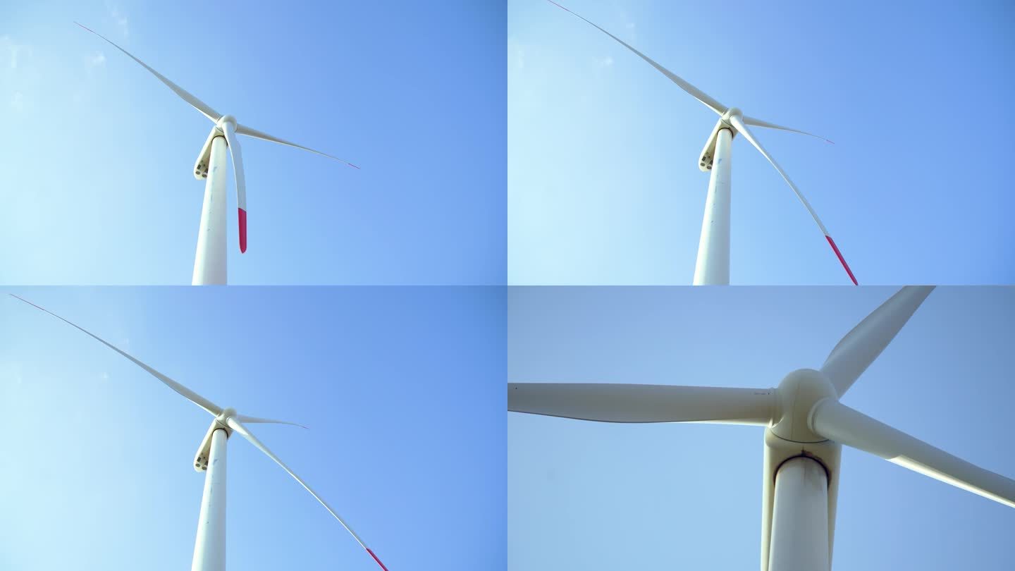 升格慢速新能源风力发电风车发电02