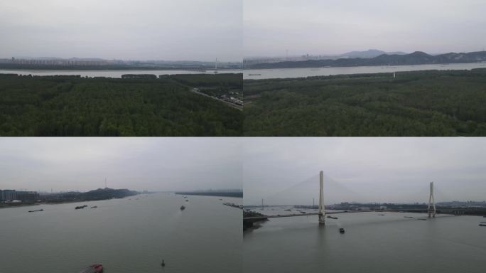 南京长江航道 八卦洲 长江二桥