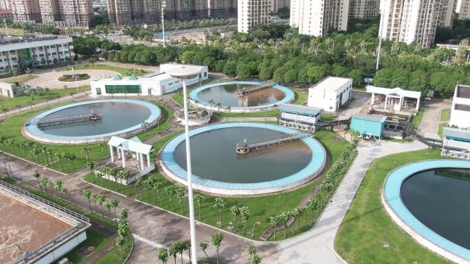 城市污水处理厂、污水净化池