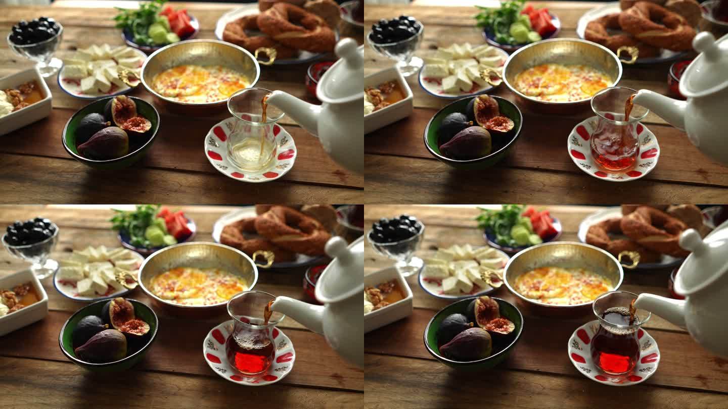 Epic土耳其早餐配土耳其红茶