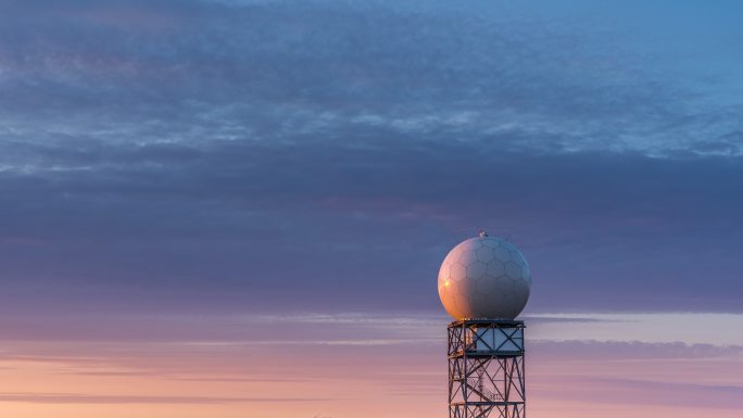 多普勒雷达站时延气侯监测信号发射塔