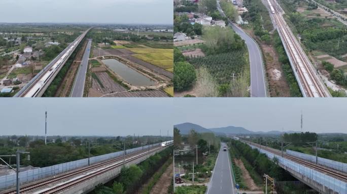 【原创】中国乡村高铁铁路通用镜头