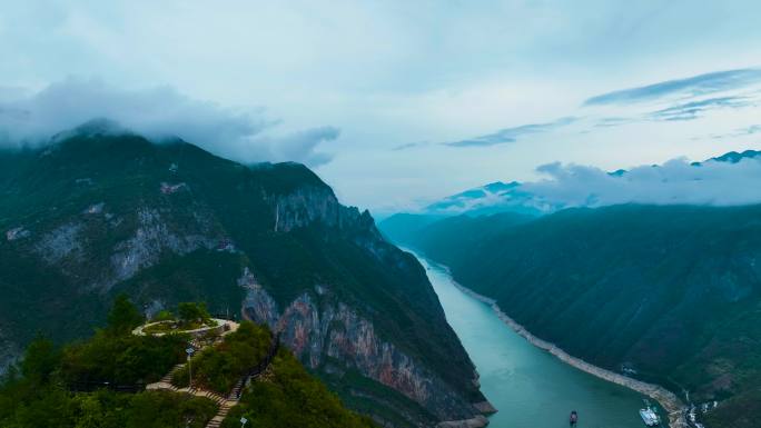 重庆三峡、巫峡、神女峰、巫山云雨