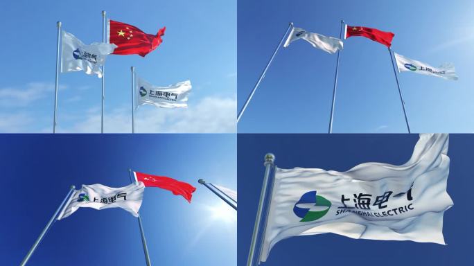 上海电气控股集团有限公司旗帜